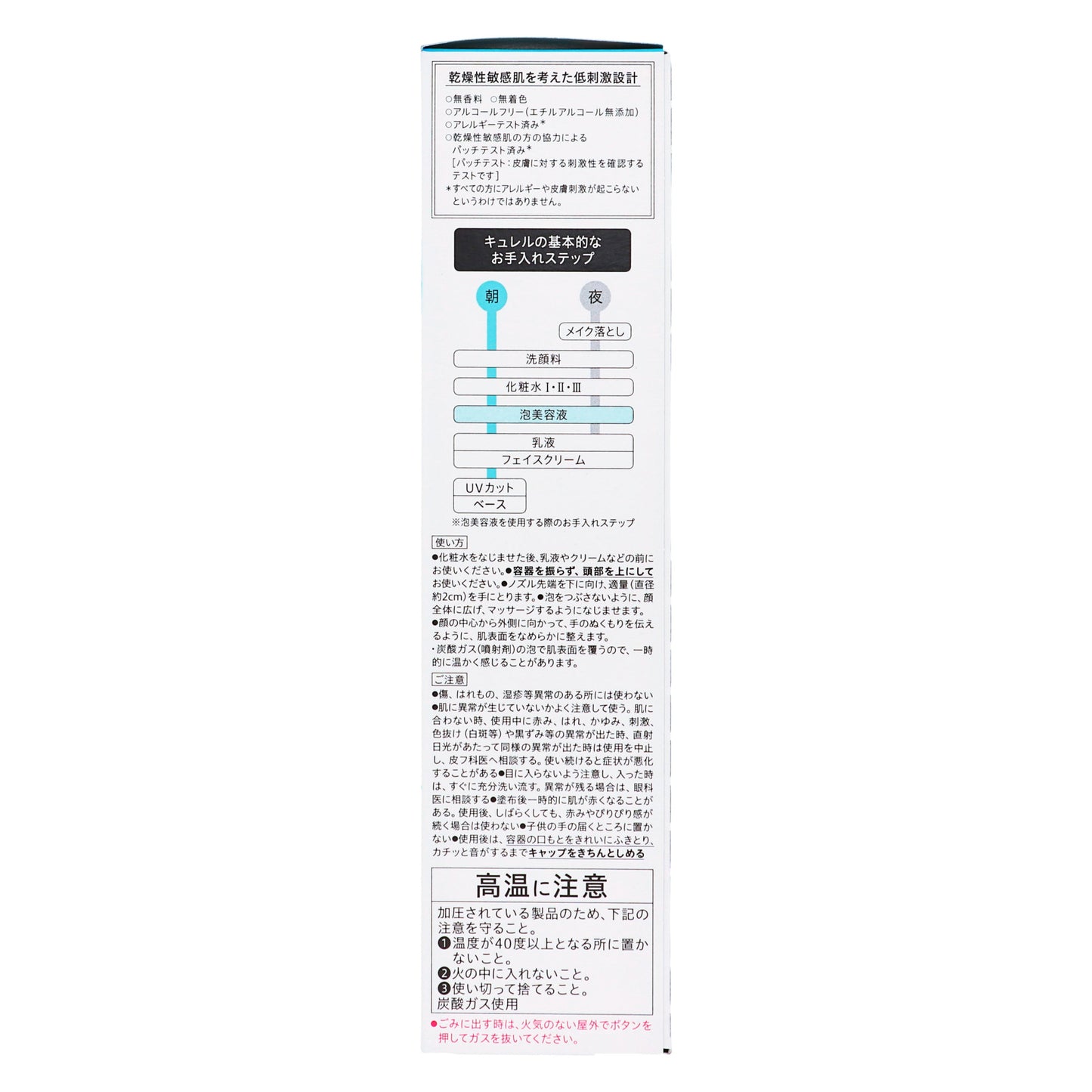 キュレル 潤浸保湿 泡美容液|スギ薬局 Beauty Store