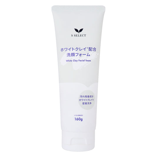 エスセレクト　クレイ洗顔フォーム　160g