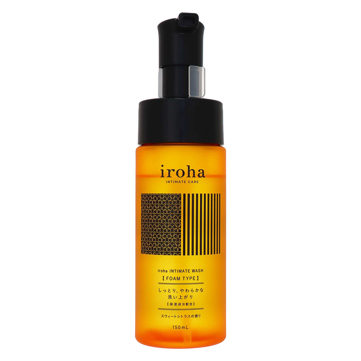 iroha INTIMATE WASH【FOAM TYPE】スイートシトラスの香り　150ml