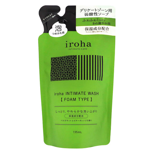 ｉｒｏｈａＩＮＴＩＭＡＴＥ フォームタイプ詰替用 １３５ｍｌ｜スギ薬局 Beauty Store
