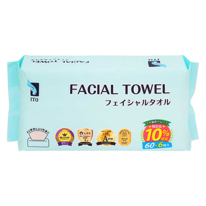 ＩＴＯフェイシャルタオル（１０％増量） ６６枚入｜スギ薬局 Beauty Store