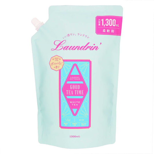 ランドリン 柔軟剤 ホワイトティー 詰替大容量 １３００ｍｌ｜スギ薬局 Beauty Store