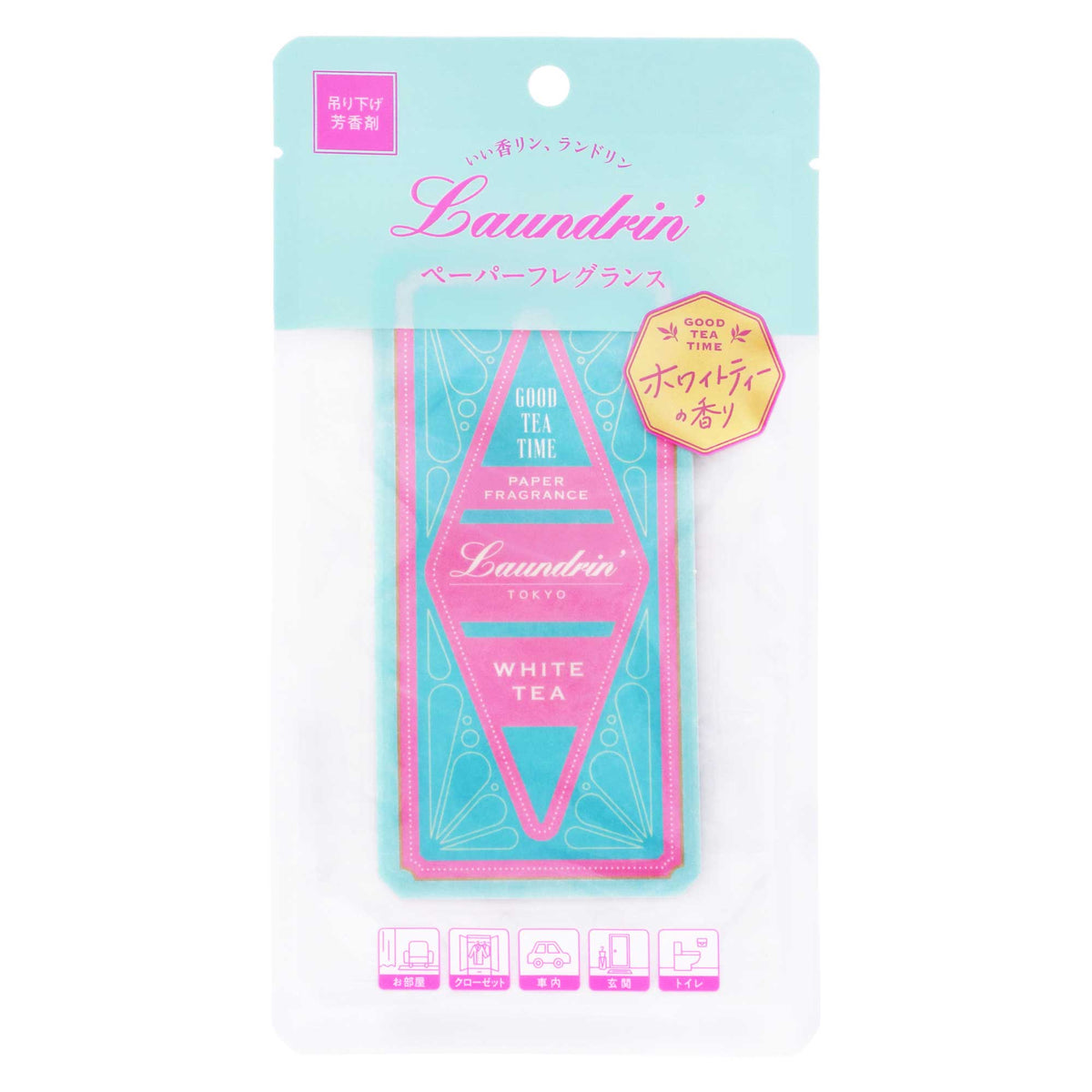 ランドリン ペーパーフレグランス ホワイトティーの香り １マイ｜スギ薬局 Beauty Store