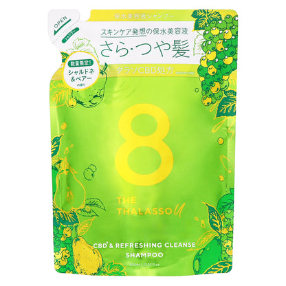 エイトザタラソ　ユー　ＣＢＤ＆リフレッシング　クレンズ　美容液シャンプー詰替　400ml