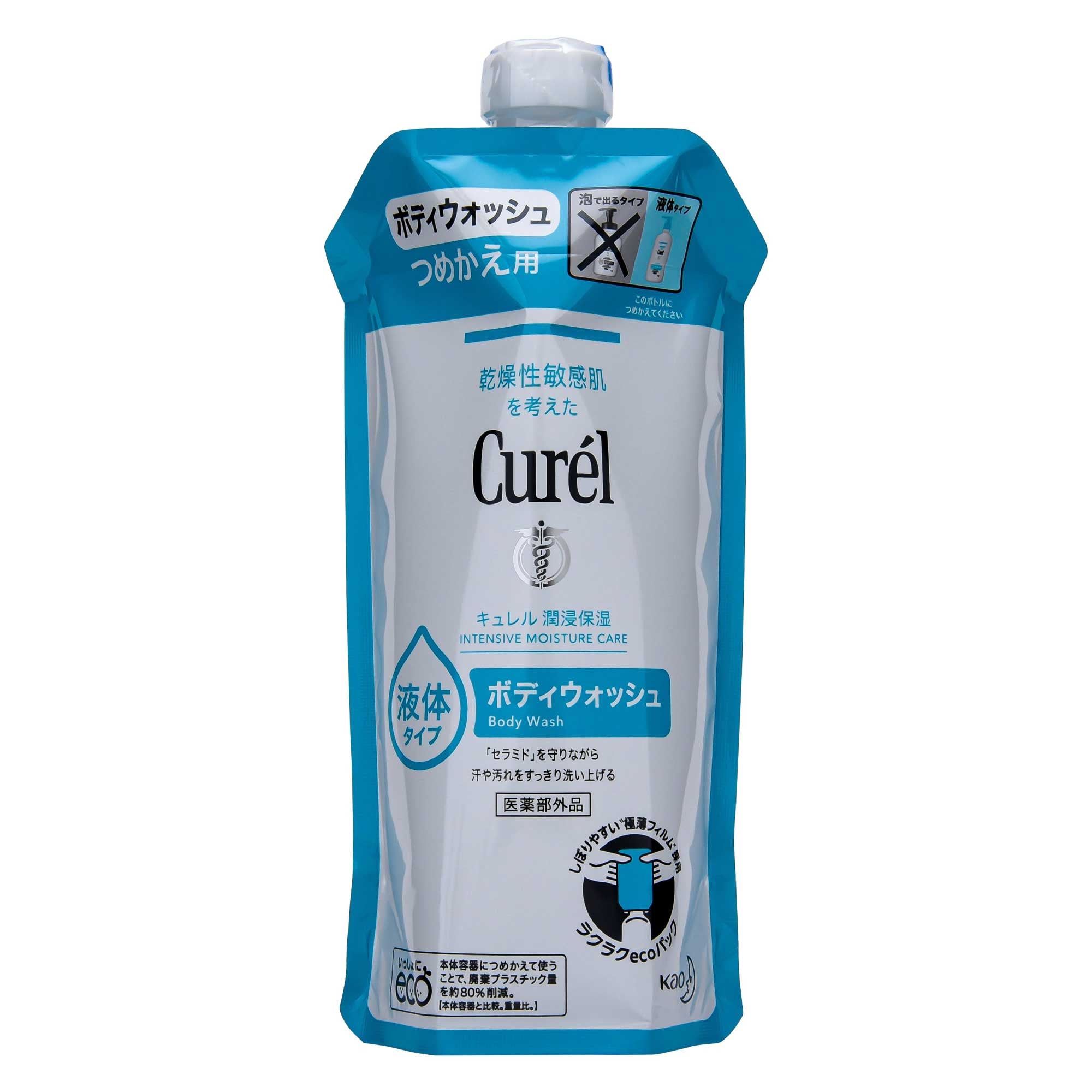 キュレル ボディウォッシュ つめかえ用｜スギ薬局 Beauty Store