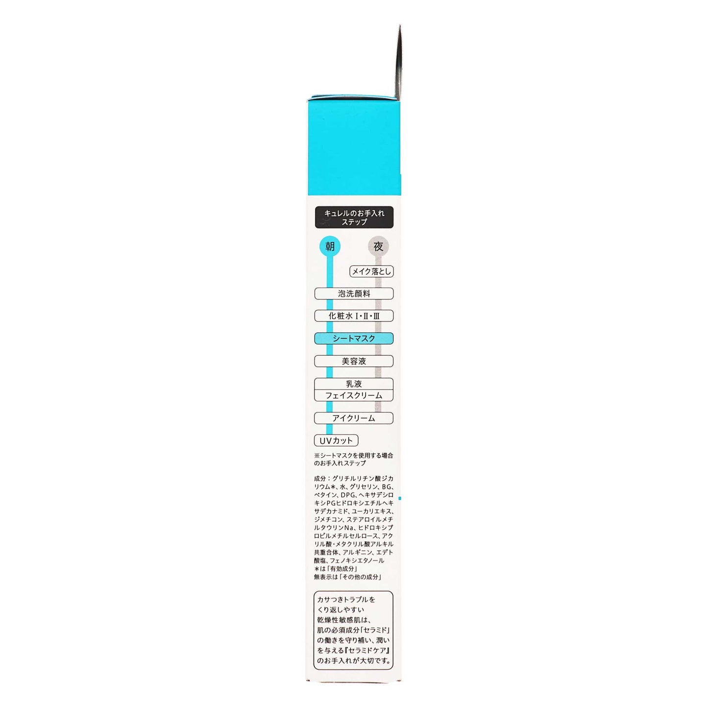 キュレル 潤浸保湿 モイストリペア シートマスク｜スギ薬局 Beauty Store