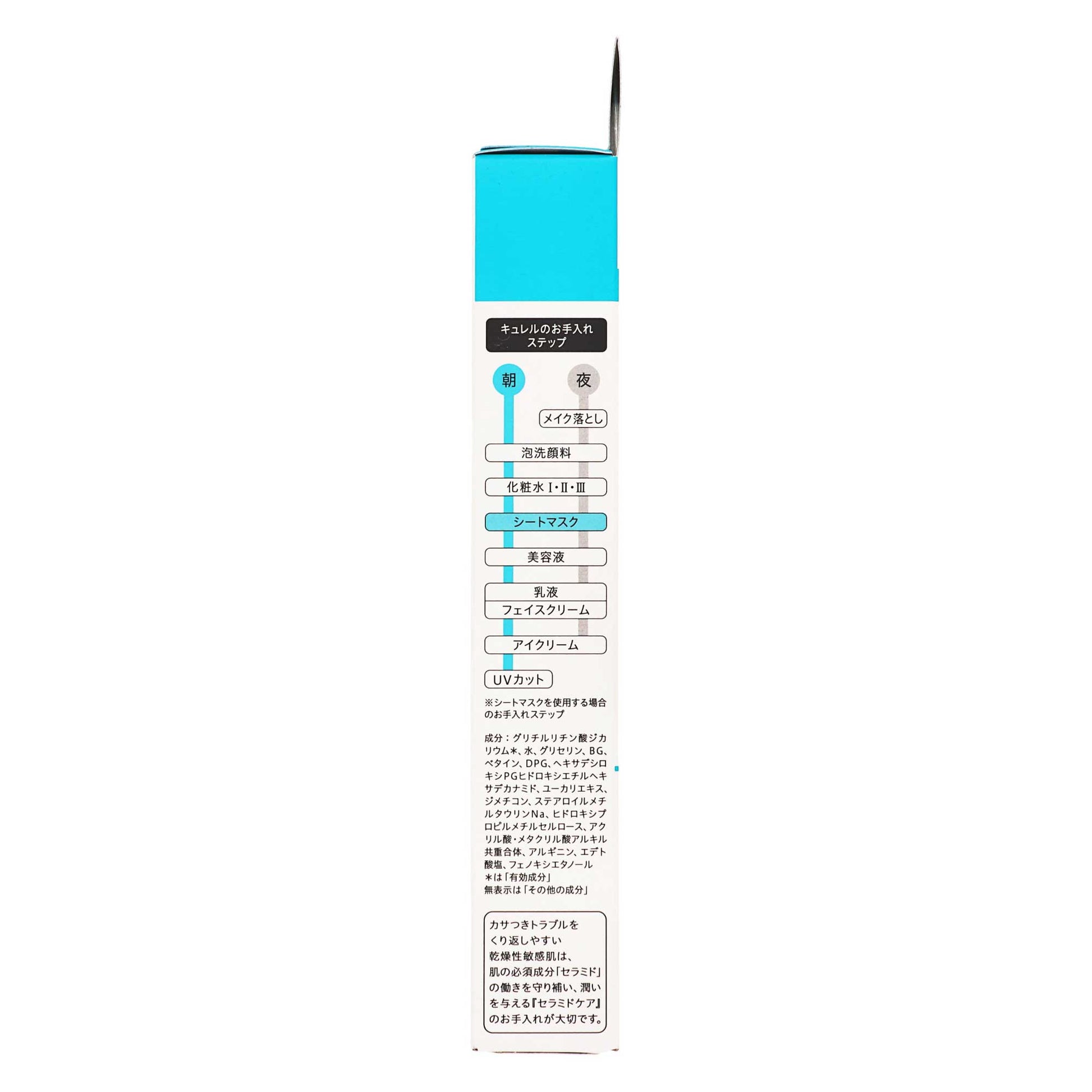 キュレル 潤浸保湿 モイストリペア シートマスク｜スギ薬局 Beauty Store