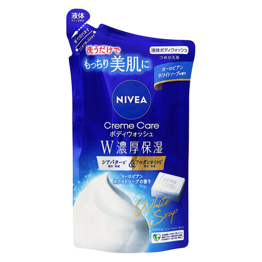 ニベア クリームケア ボディウォッシュ ヨーロピアンホワイトソープの香り 詰替｜スギ薬局 Beauty Store