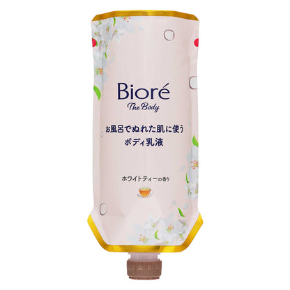 ビオレ ザボディ ぬれた肌に使うボディ乳液 肌しっとり ホワイトティーの香り つりさげパック ２８５ｍｌ｜スギ薬局 Beauty Store