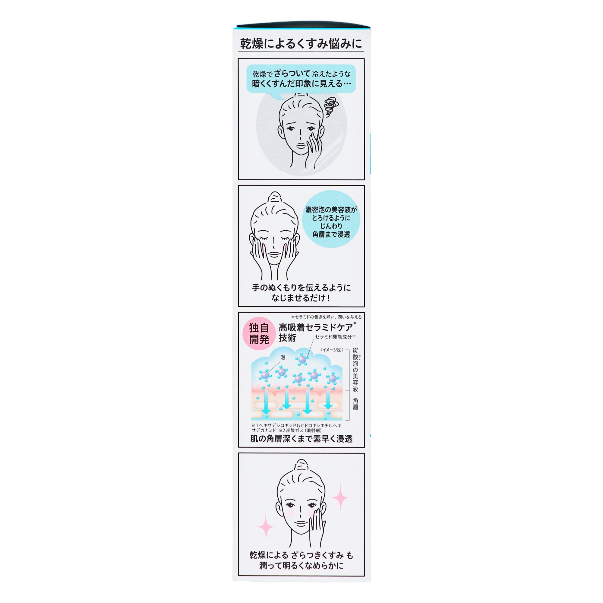 キュレル 潤浸保湿 泡美容液｜スギ薬局 Beauty Store