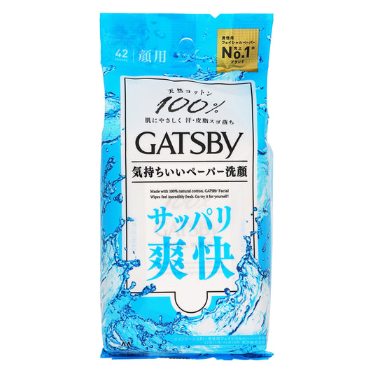 ギャツビー フェイシャルペーパー フレッシュアクアの香り｜スギ薬局 Beauty Store