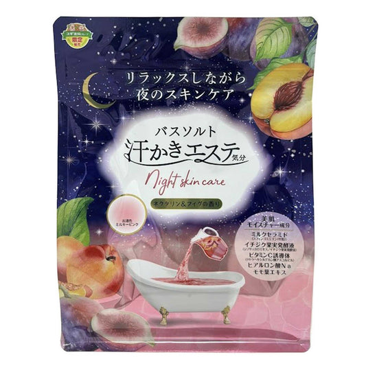 汗かきエステ気分　ナイトスキンケア　ネクタリン＆フィグの香り　500g｜スギ薬局 Beauty Store