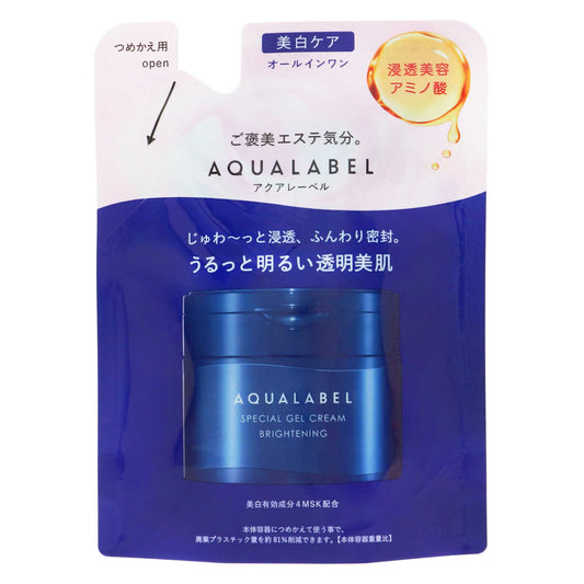 アクアレーベル スペシャルジェルクリーム ＥＸ （ブライトニング） つめかえ用 ８１ｇ｜スギ薬局 Beauty Store