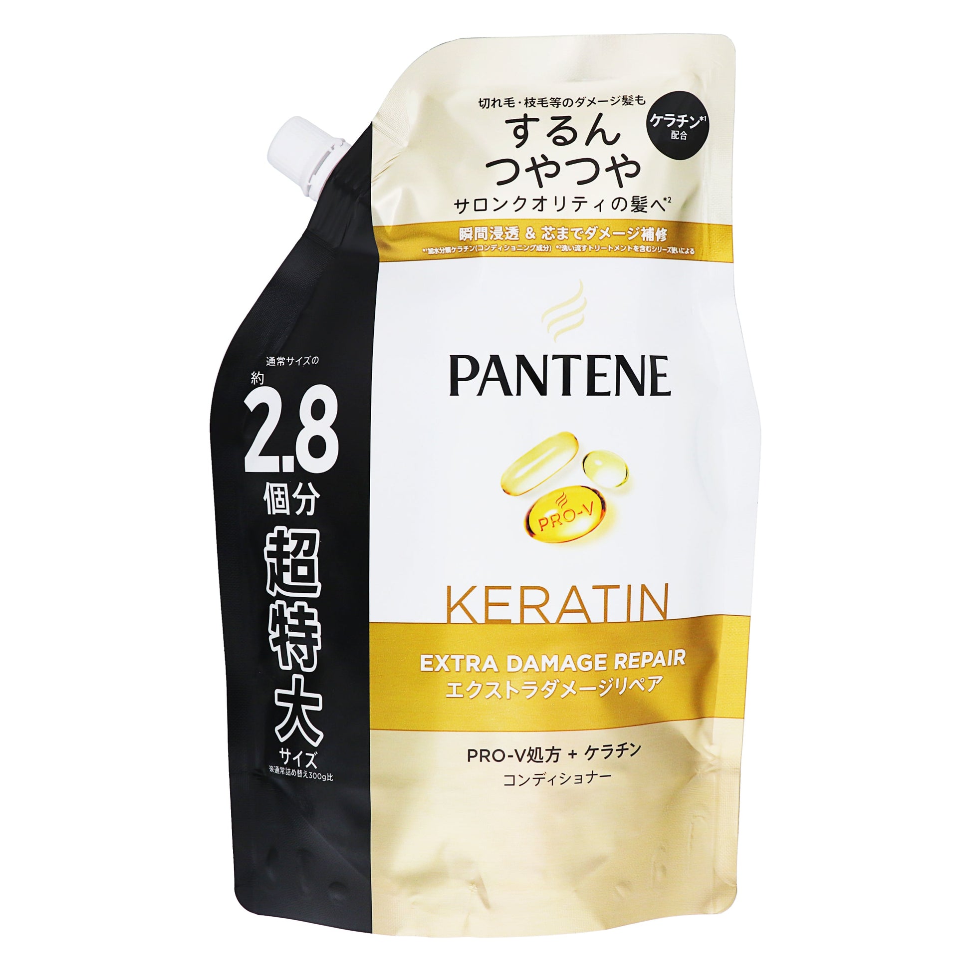 パンテーン エクストラダメージケア トリートメントコンディショナー 詰替 超特大｜スギ薬局 Beauty Store