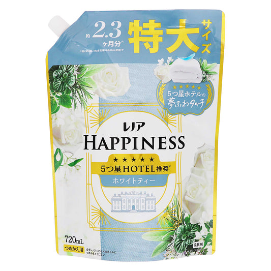 レノアハピネス夢ふわタッチホワイトティーの香り詰替用特大サイズ ７２０ｍＬ｜スギ薬局 Beauty Store