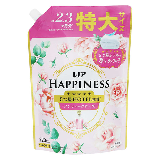 レノアハピネス夢ふわタッチ華やかに香るアンティークローズの香り詰替用特大サイズ ７２０ｍＬ｜スギ薬局 Beauty Store