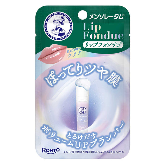 メンソレータム　リップフォンデュ　クリア　3.2ｇ｜スギ薬局 Beauty Store